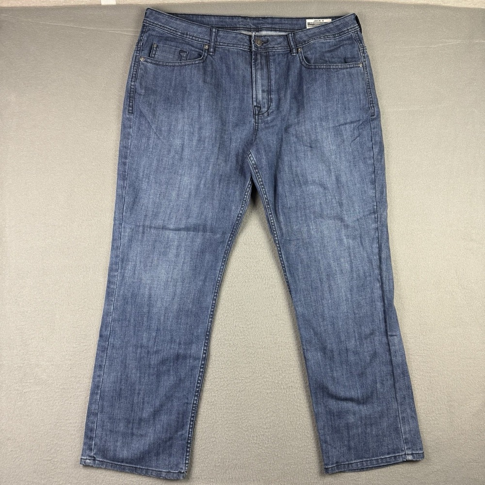 Buffalo David Bitton‎ Jack Jeans Mens 38 x 30 Slim Fit Straight Stretch Denim